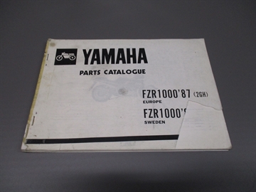 Yamaha FZR 1000 Part list